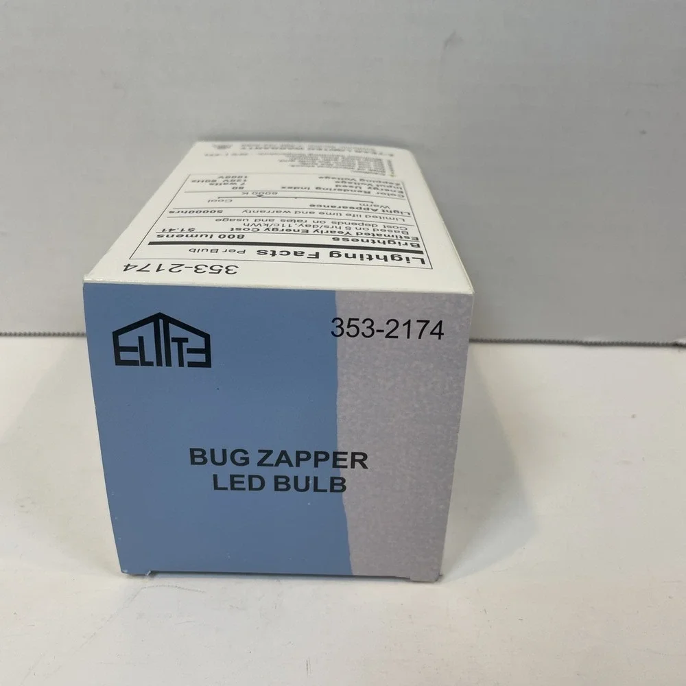Elite‎ 353 2174 Bug Zapper LED Bulb 60 Watt Equivalent 800 Lumens